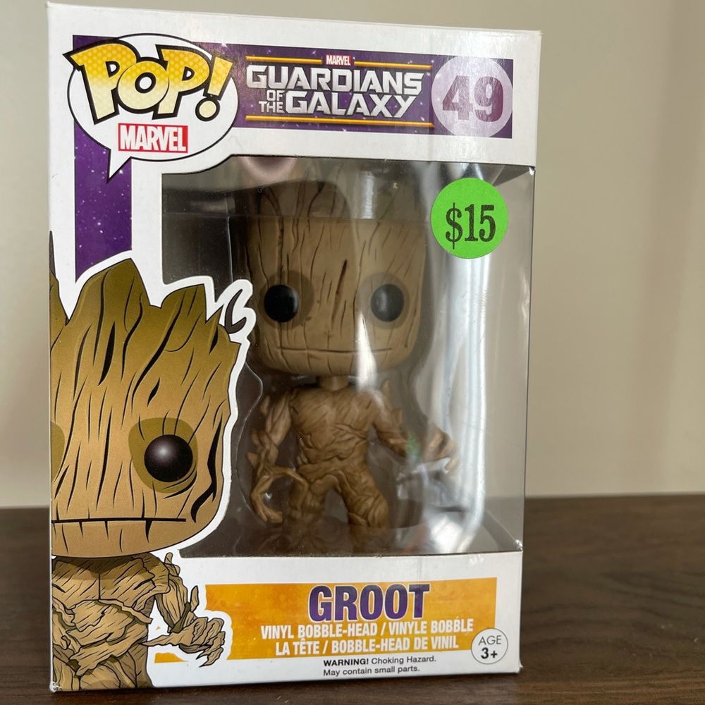 Groot funko pop toy